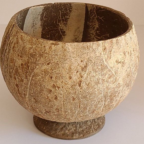 Coconut cup. coconut shell cup, wine cup, natural handmade - Picture 3 of 8
